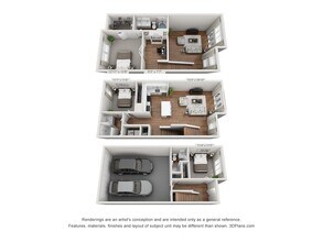 Arbor Hills 2THC1 17-6125 floor plan